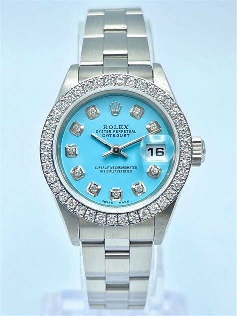 womens rolex tiffany blue|Rolex tiffany blue face.